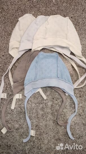 Чепчики 5 шт р.35-37