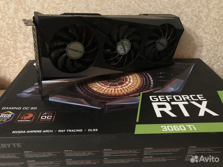 Rtx 3060 ti память samsung