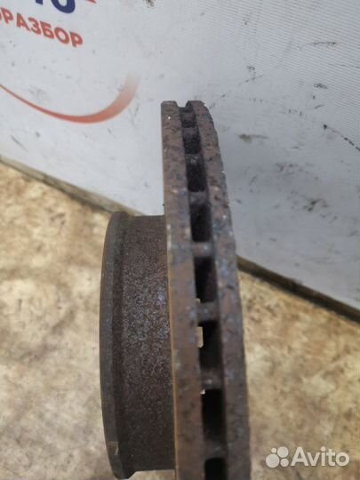 Тормозной диск передний левый Hyundai Getz хетчбек