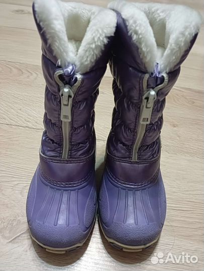 Сапожки для девочки осень