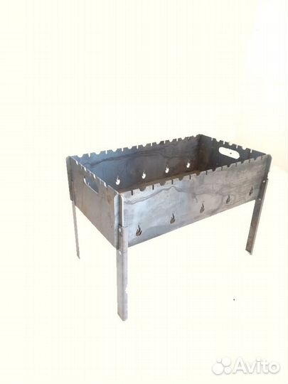 Мангал разборный, складной 8 видов+кочерга+уголь