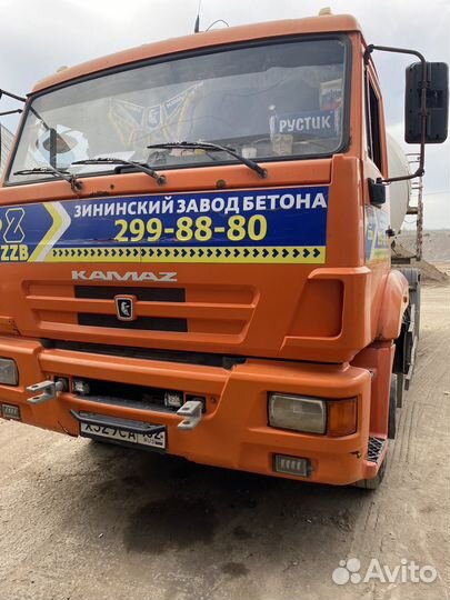 Автобетоносмеситель КамАЗ 65115, 2012