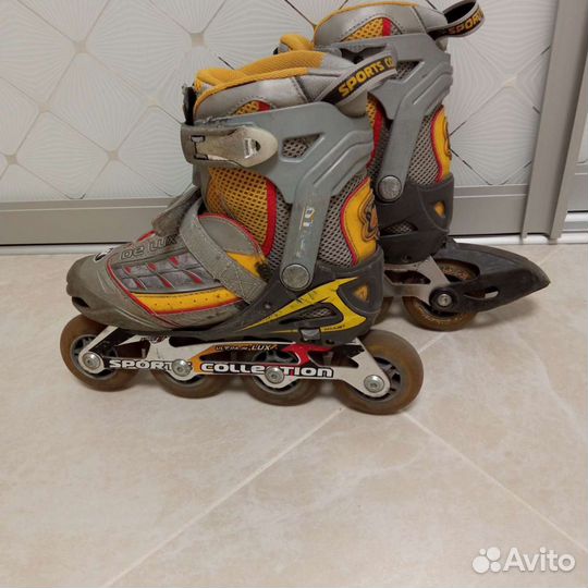 Роликовые коньки детские раздвижные