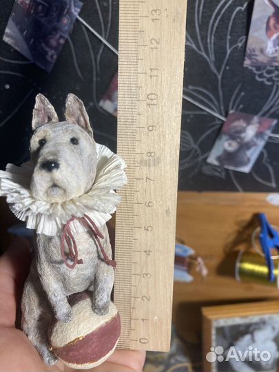 Ватные елочные игрушки