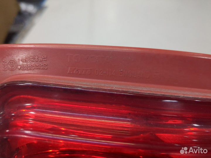 Фонарь (задний) Toyota Auris E15, 2007