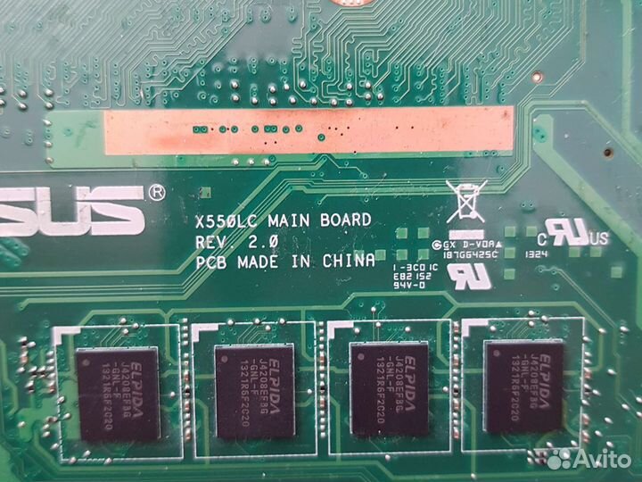 Плата x550 на донора