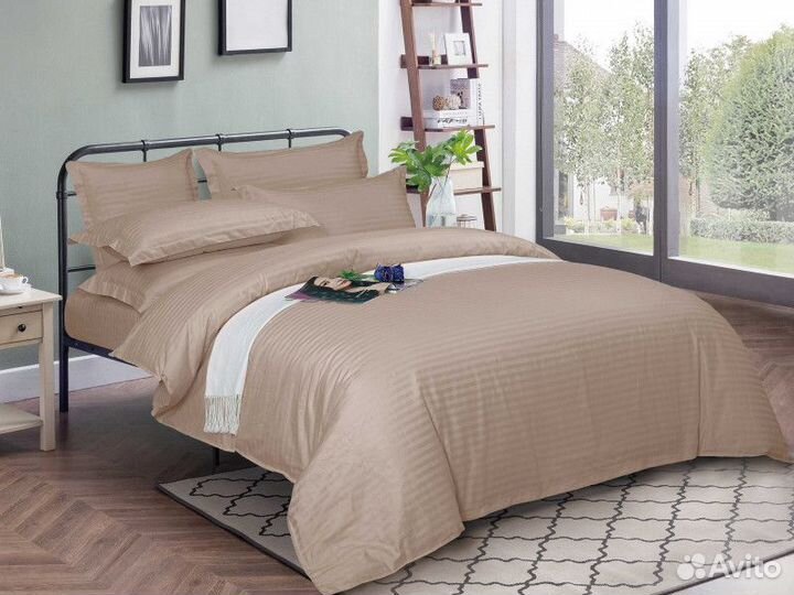 Ткань Страйп-Сатин для постельного белья