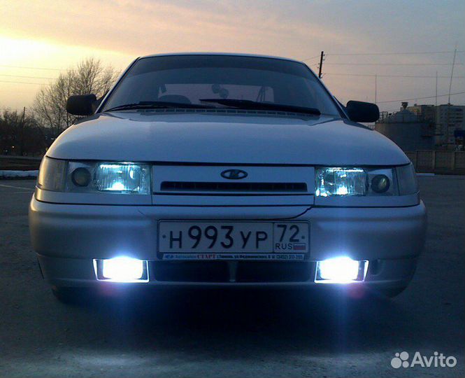 Противотуманные фары led Ваз 2110-2115 50ватт