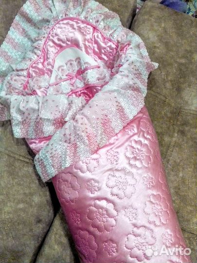 Конверт одеяло на выписку