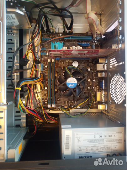 Комп Intel I3 RAM 16Gb HDD 500Gb + монитор 24