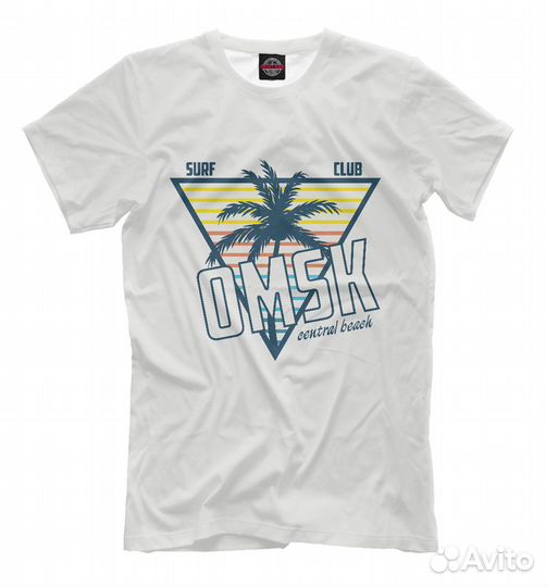 Футболка «Омск» Новая Ладога