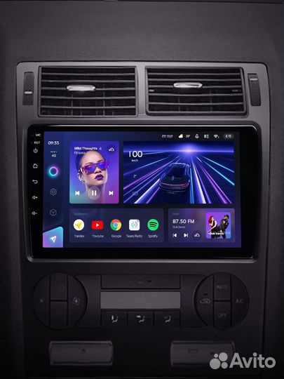 Магнитола на Ford Mondeo 3 2000-2007