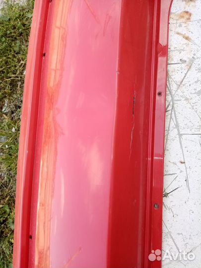 Задний бампер Шевроле Авео хэч 2010 год оригинал