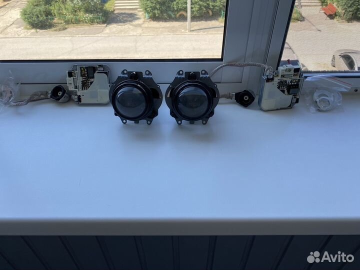 Линзы ксенон с блоком розжига и лампочками