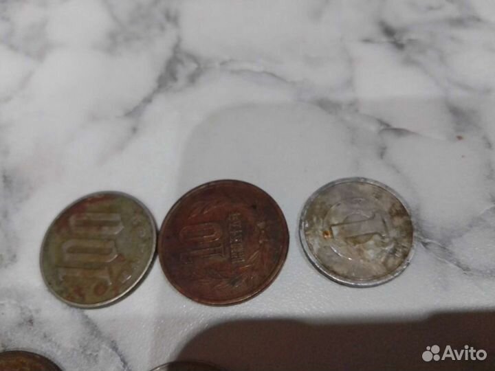 Монеты разные