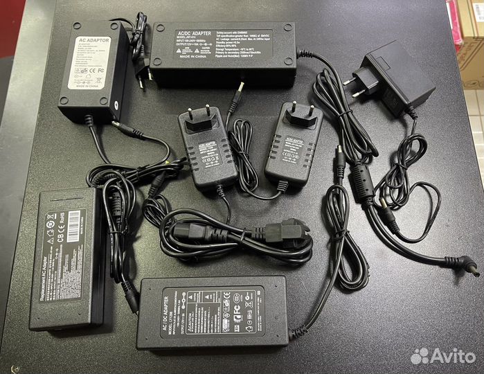 Блок питания 12в 1, 1.5, 2, 3, 5, 6, 8, 10А