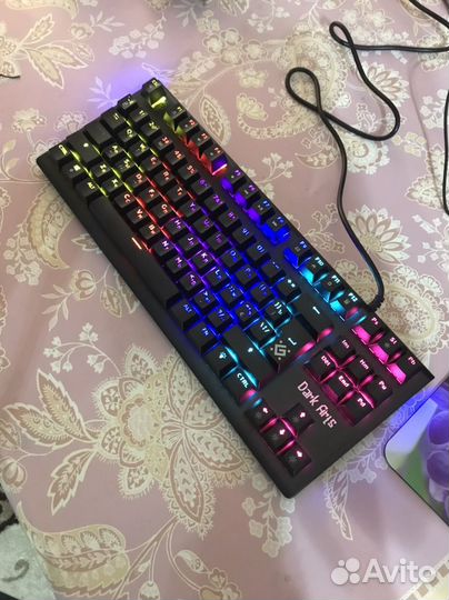 Игровая новая механика клавиатура чёрная