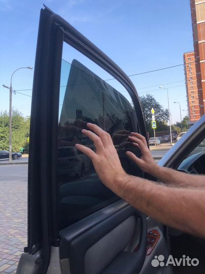 Тонировка на жесткой основе