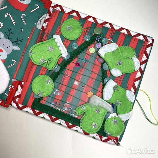 Новогодняя книжка-игрушка