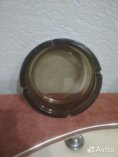 Пепельница цветное стекло франция