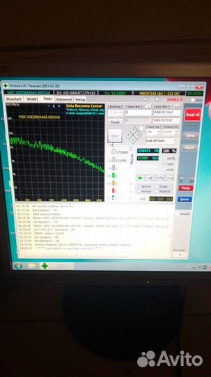 Жесткий диск WD 250 Gb 7200 rpm SATA (с бэдами)