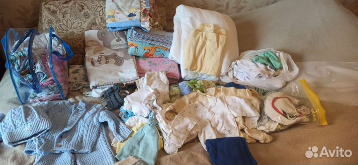 Детские вещи 0-12м пакетом