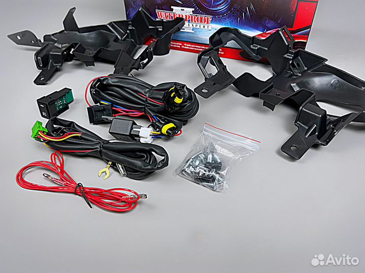 Туманки Nissan Qashqai 2м с18г Уст комп