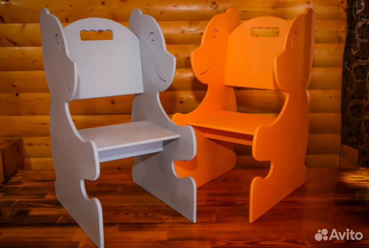 Детский стул медвежонок