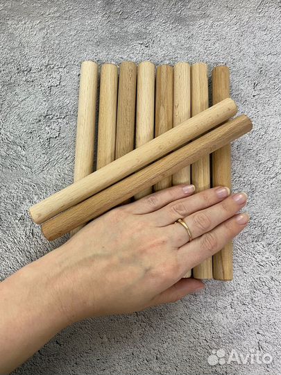 Клавесы детские (5 пар), бук