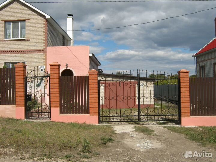 Ворота и калитка кованые на участок