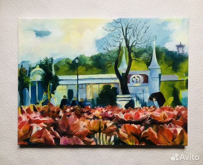 Картина маслом пейзаж