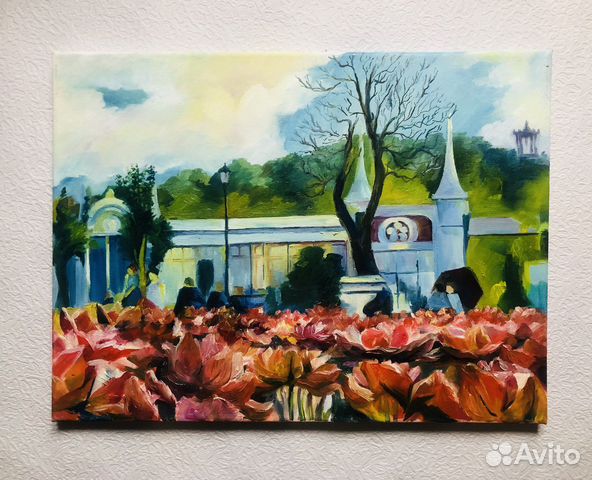 Картина маслом пейзаж