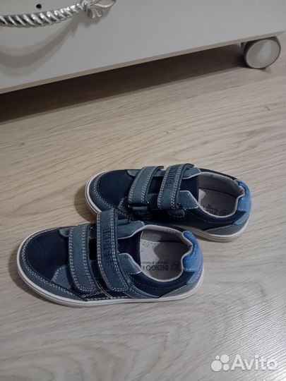 Кроссовки кеды индиго