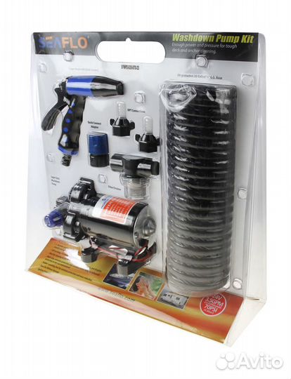 Комплект помывочный SeaFlo, 12 В, 11.6 л/мин, 70 P