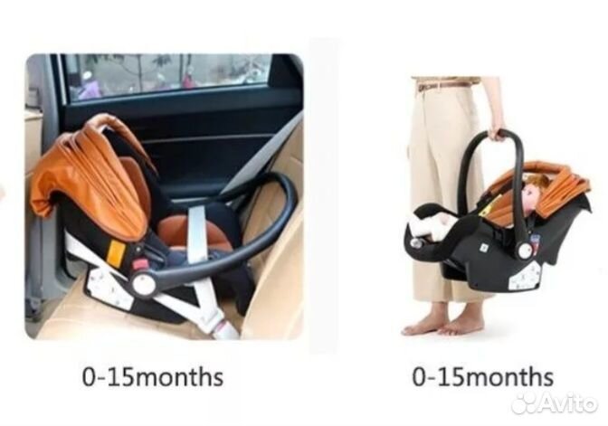 Детское автолюлька от 0