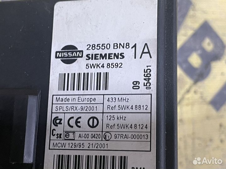 Блок комфорта Nissan Almera N16