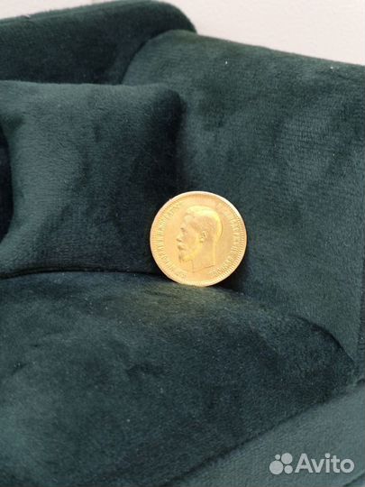 Золотая монета 10 руб николай 2