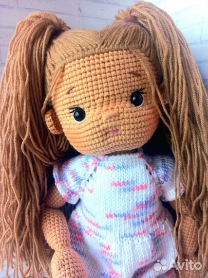 Вязаная кукла