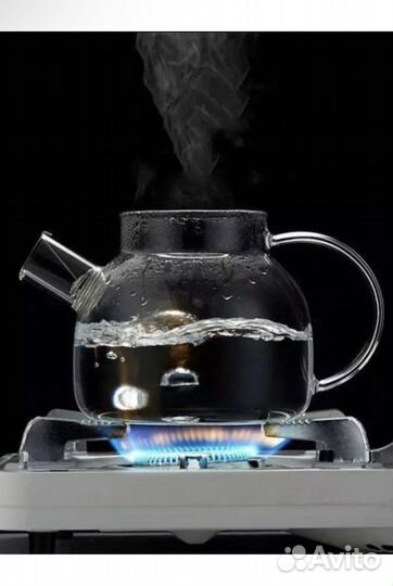 Чайник заварочный стеклянный 1 литр