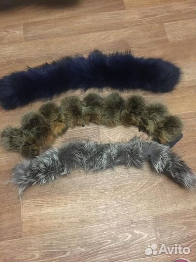 Воротник мех меха