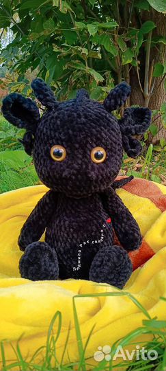 Вязанные игрушки дракон