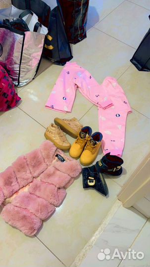 Вещи пакетом для девочки 104