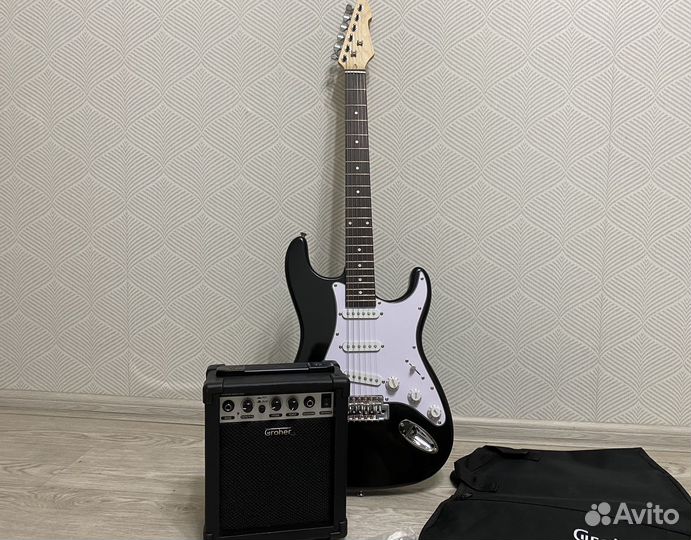 Электрогитара с комбиком Новая в упаковке
