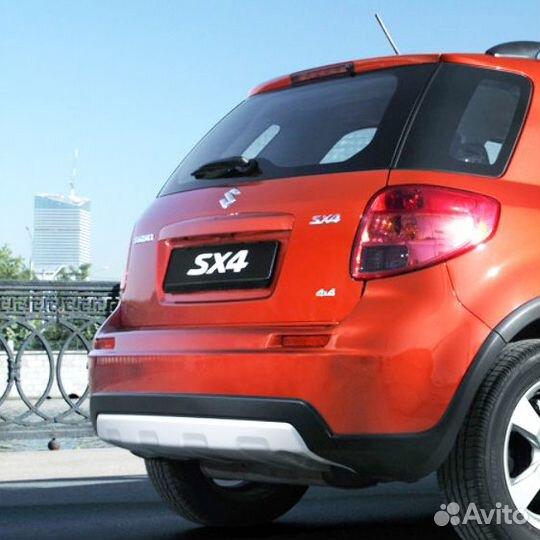 Бампер задний в цвет Suzuki SX4 1 (2006-2012)