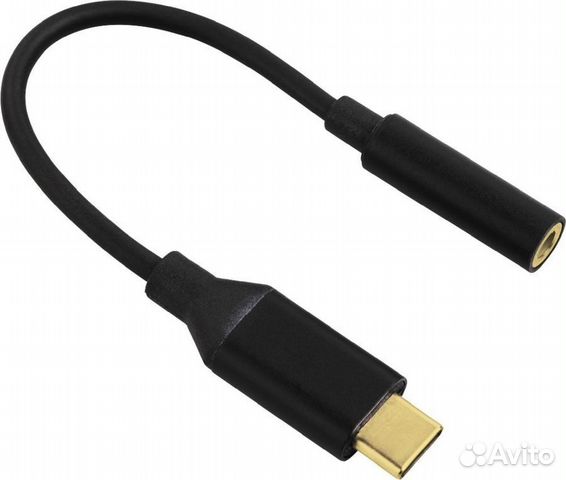 Переходник hama 00135717, USB Type-C - Jack 3.5mm