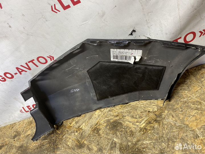 Skoda Karoq накладка заднего бампера левая