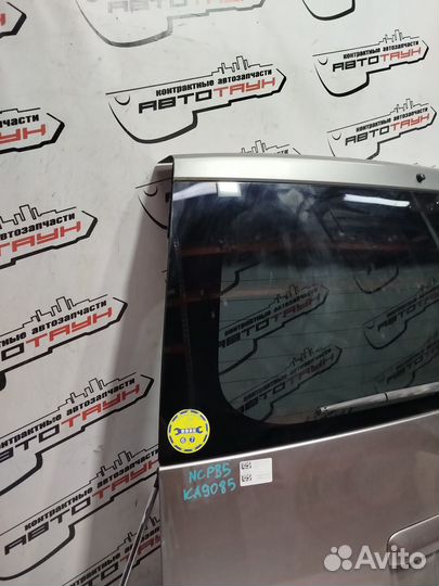 Дверь задняя toyota BB NCP30 NCP31 NCP35 6700552501 2 модель серый, 1D2 KA9085