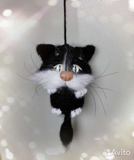 Брелок -подвеска кот
