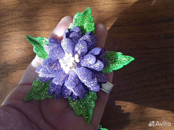 Заколки для волос ручной работы