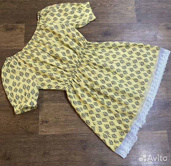 Платье лён-вискоза D&M